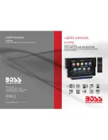 Boss Audio Systems DB8974B User Manual предпросмотр