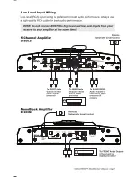 Предварительный просмотр 8 страницы Boss Audio Systems Diablo D1000.2 User Manual