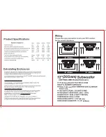 Предварительный просмотр 2 страницы Boss Audio Systems Diablo D120FD User Manual