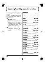 Preview for 134 page of Boss Audio Systems Digital Recording Studio BR-1600 CD Owner'S Manual