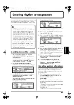 Preview for 189 page of Boss Audio Systems Digital Recording Studio BR-1600 CD Owner'S Manual