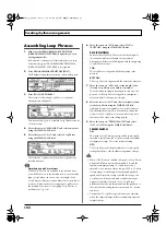 Preview for 192 page of Boss Audio Systems Digital Recording Studio BR-1600 CD Owner'S Manual