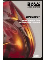 Boss Audio Systems DVD-2900T User Manual preview