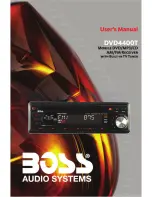 Preview for 1 page of Boss Audio Systems DVD-4400T User Manual