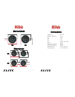 Preview for 3 page of Boss Audio Systems Elite BE10D User Manual