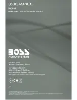 Предварительный просмотр 24 страницы Boss Audio Systems ELITE BV765B User Manual