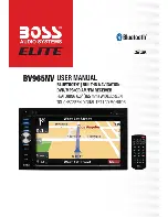 Preview for 1 page of Boss Audio Systems ELITE BV965NV User Manual