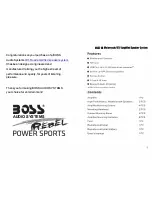 Предварительный просмотр 2 страницы Boss Audio Systems MC520B User Manual