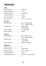 Preview for 14 page of Boss Audio Systems MGR300B User Manual And Quick Installation Manual