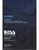 Preview for 18 page of Boss Audio Systems MR1308UAB User Manual