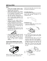 Предварительный просмотр 4 страницы Boss Audio Systems MR2180UA User Manual