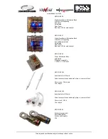 Preview for 24 page of Boss Audio Systems MR250.4 Brochure