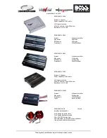 Preview for 29 page of Boss Audio Systems MR250.4 Brochure