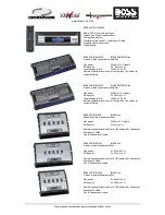 Preview for 33 page of Boss Audio Systems MR250.4 Brochure