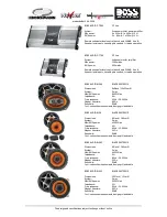 Preview for 35 page of Boss Audio Systems MR250.4 Brochure