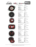 Preview for 36 page of Boss Audio Systems MR250.4 Brochure