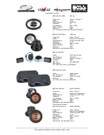 Preview for 39 page of Boss Audio Systems MR250.4 Brochure