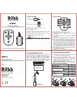Boss Audio Systems MRF90 Manual preview