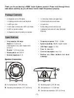 Предварительный просмотр 3 страницы Boss Audio Systems MRGB65S User Manual