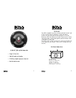 Preview for 2 page of Boss Audio Systems P120F User Manual