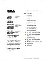 Предварительный просмотр 2 страницы Boss Audio Systems PH1500M User Manual