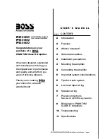 Boss Audio Systems PH3000D User Manual предпросмотр