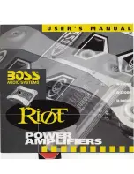 Boss Audio Systems Riot R1400D User Manual предпросмотр