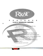 Предварительный просмотр 5 страницы Boss Audio Systems Riot R1400D User Manual