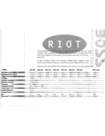 Предварительный просмотр 2 страницы Boss Audio Systems Riot REV-1035 User Manual