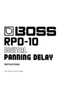 Предварительный просмотр 1 страницы Boss Audio Systems RPD-10 Manual