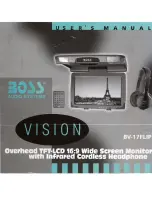 Boss Audio Systems Vision BV-17FLIP User Manual preview