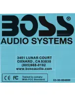 Preview for 14 page of Boss Audio Systems Vision BV10.4IRF User Manual