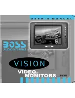 Boss Audio Systems Vision BVH6 User Manual preview