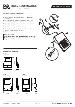 Preview for 2 page of BOSS ILLUMINATION CASTLE II Product Manual