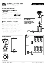 Предварительный просмотр 2 страницы BOSS ILLUMINATION MAGNA 3 Product Manual