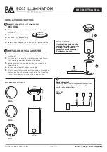 Preview for 2 page of BOSS ILLUMINATION MATA 1 Product Manual