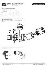 Preview for 2 page of BOSS ILLUMINATION ZURA Product Manual