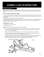 Preview for 14 page of Boss Industrial 3PT16T21 Assembly & Operating Instructions