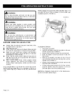 Preview for 15 page of Boss Industrial ED10T20 Owner'S Manual