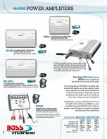 Предварительный просмотр 10 страницы Boss marine MCK1450S Specifications