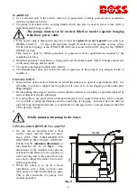 Предварительный просмотр 5 страницы Boss 104 Series Instruction Manual