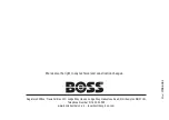 Preview for 20 page of Boss 35501205 Manual