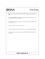 Preview for 19 page of Boss 950 User Manual