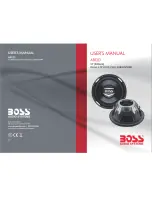 Boss AR12D User Manual preview