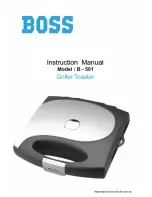 Boss B-501 Instruction Manual preview