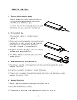 Предварительный просмотр 9 страницы Boss BV10.1B User Manual