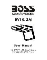 Preview for 1 page of Boss BV10.2AI User Manual