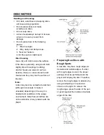 Предварительный просмотр 7 страницы Boss BV7334 User Manual