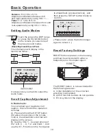 Предварительный просмотр 19 страницы Boss BV8225T User Manual