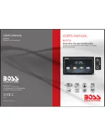 Предварительный просмотр 1 страницы Boss BV9755 User Manual